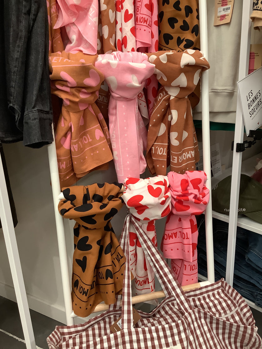 Grand Foulard | Toi, l'amour et moi