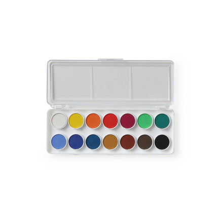 Boîte de peintures aquarelles