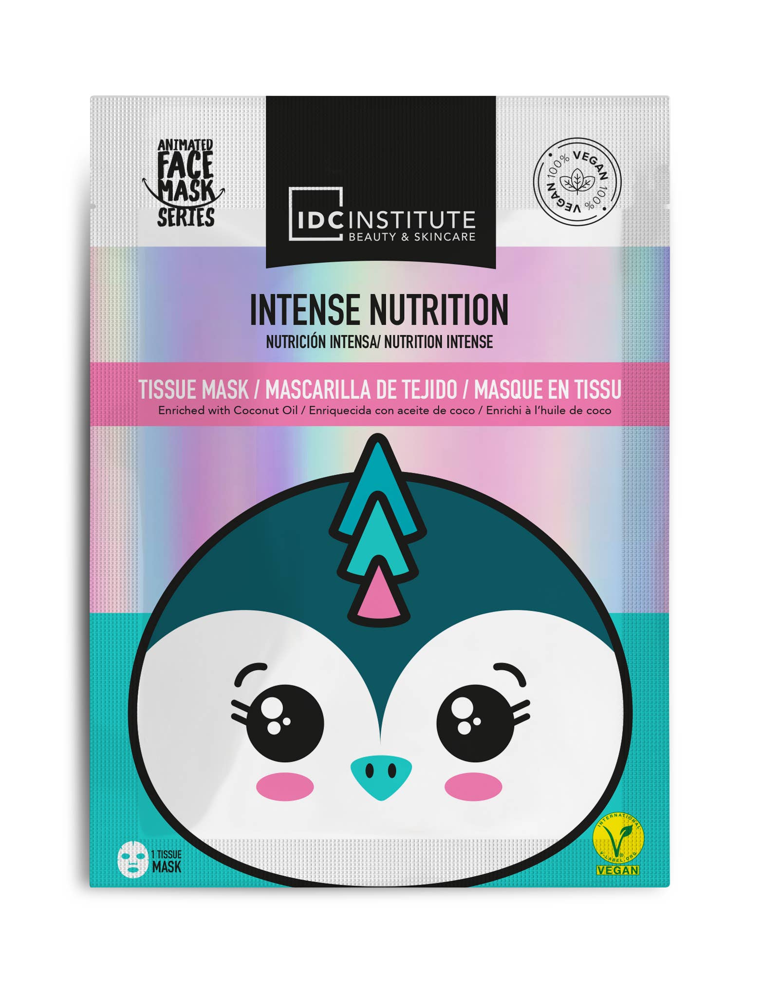 Masque tissu végan enfant - IDC INSTITUTE