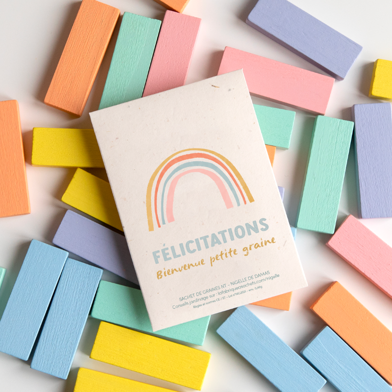 Bienvenue petite graine - Sachet de graines de Nigelle