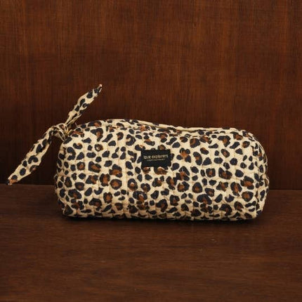 Trousse | Léopard beige