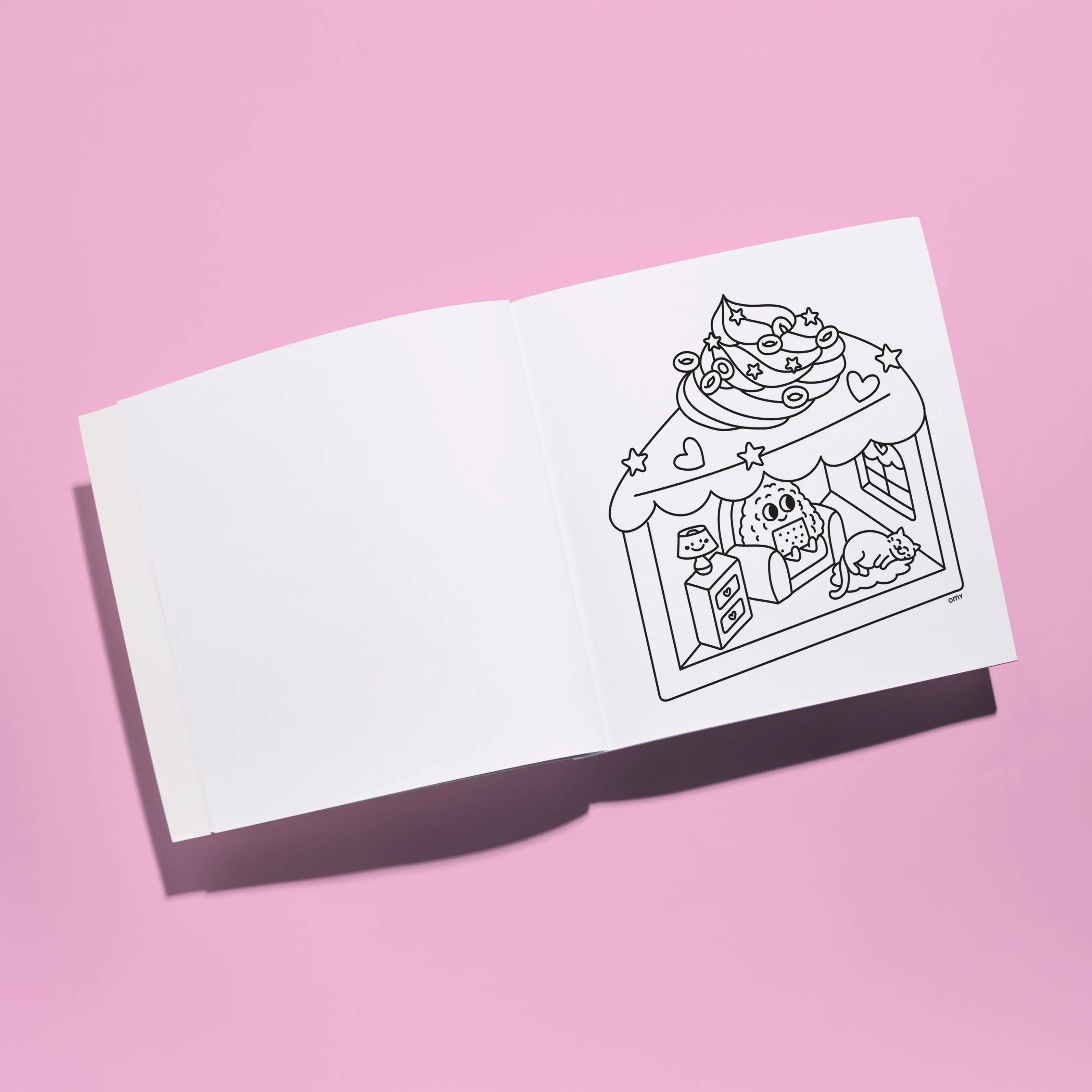 COZY ART : UN CAHIER DE COLORIAGE MIGNON ET APAISANT