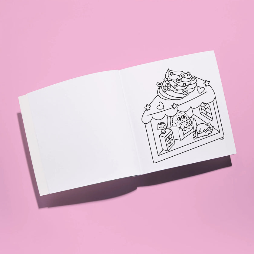 COZY ART : UN CAHIER DE COLORIAGE MIGNON ET APAISANT