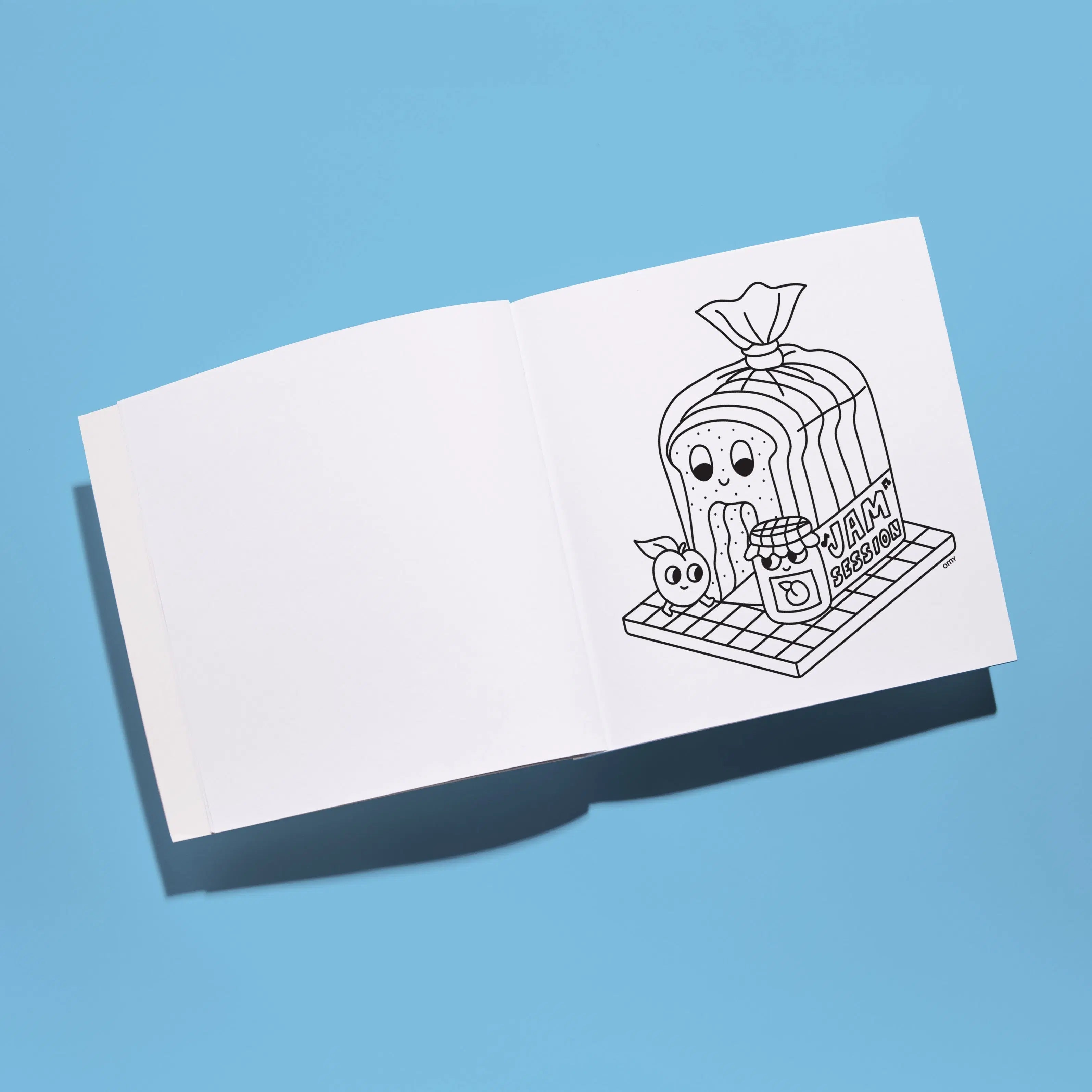 Carnet de coloriage Supermarché – 32 pages détachables
