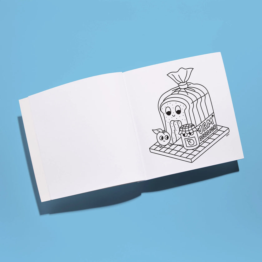 Carnet de coloriage Supermarché – 32 pages détachables
