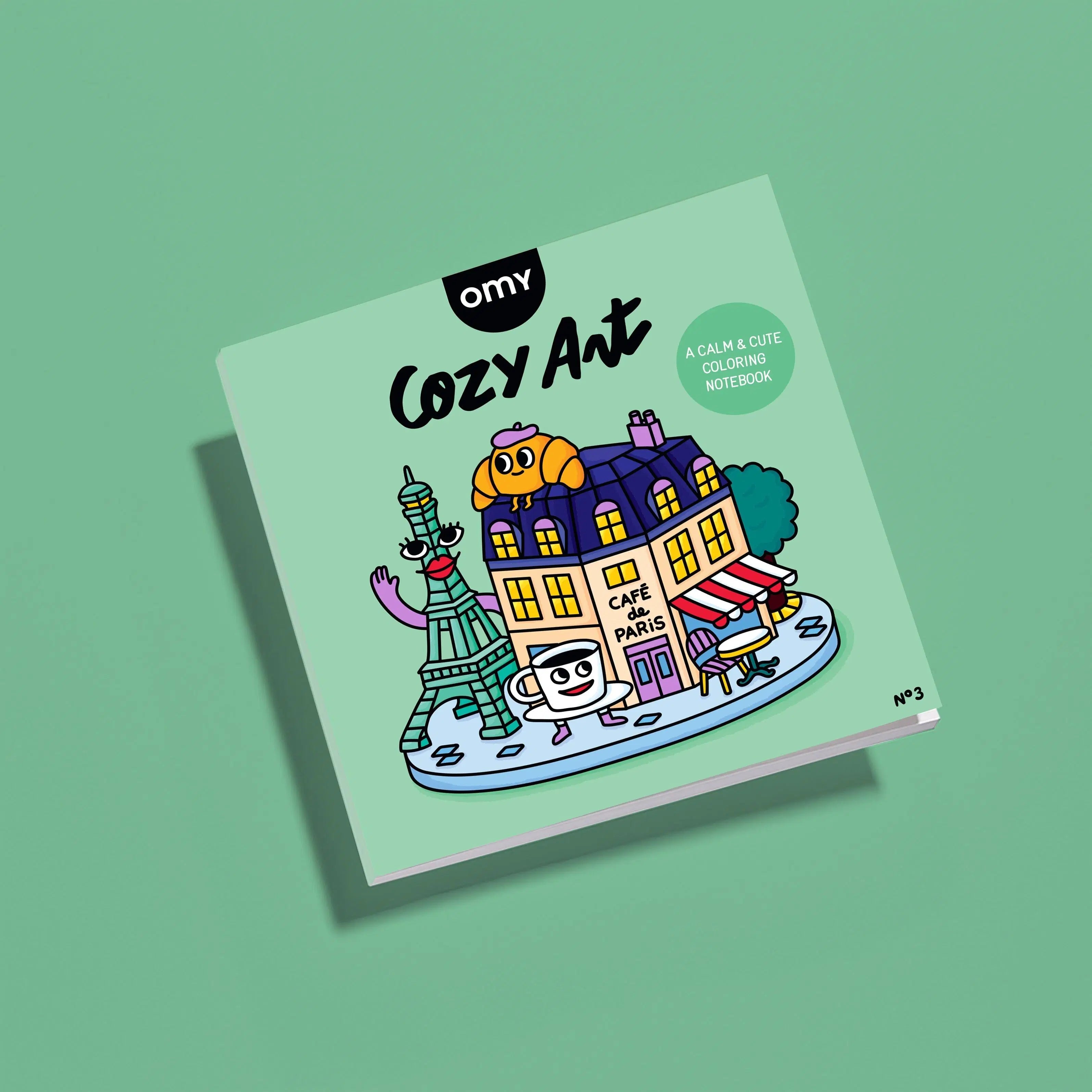 Carnet de coloriage Paris – 32 pages détachables