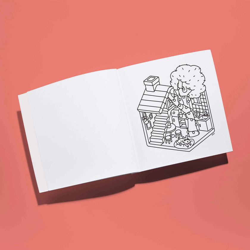 Carnet de coloriage Cozy Art – 28 pages détachables