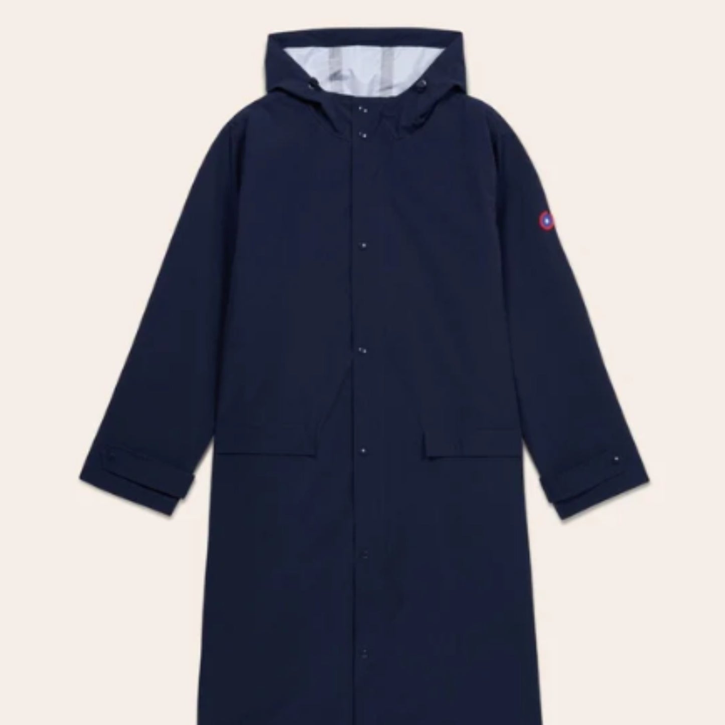 Flotte⎥Grennelle Bleu marine - Parka longue