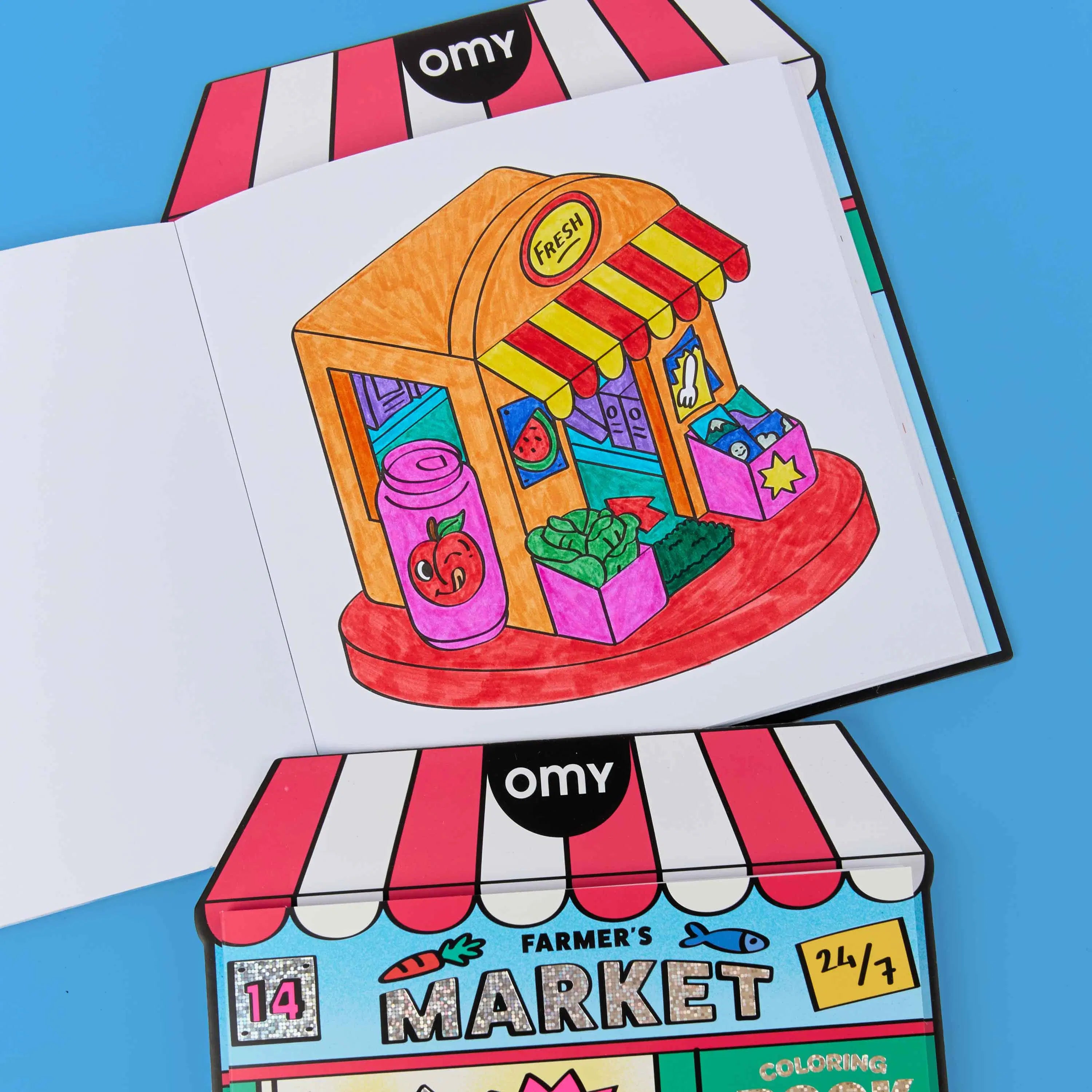 Carnet de coloriage Farmer’s Market