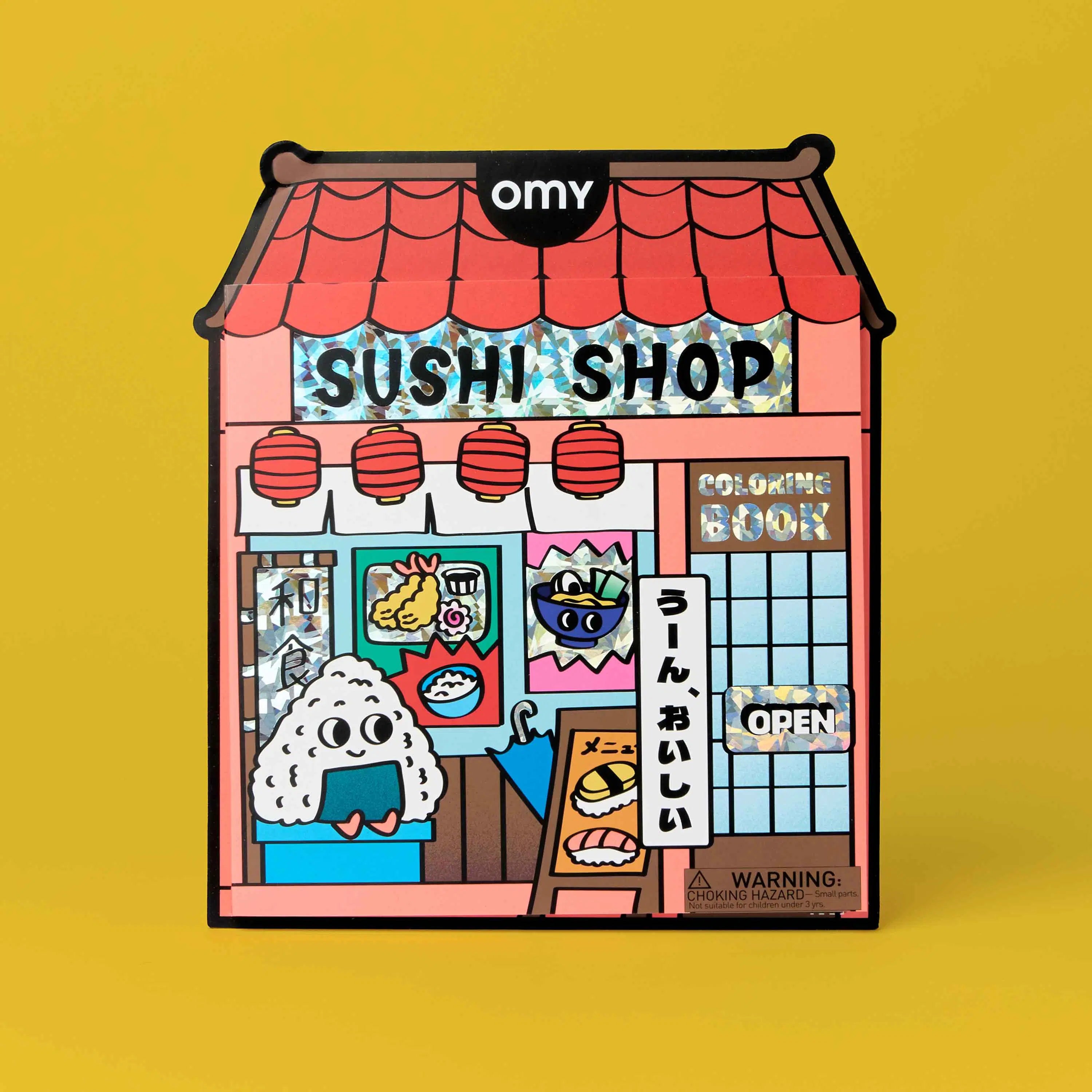 Carnet de coloriage Sushi Shop