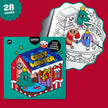 Carnet de coloriage Cozy Winter – 28 pages détachables