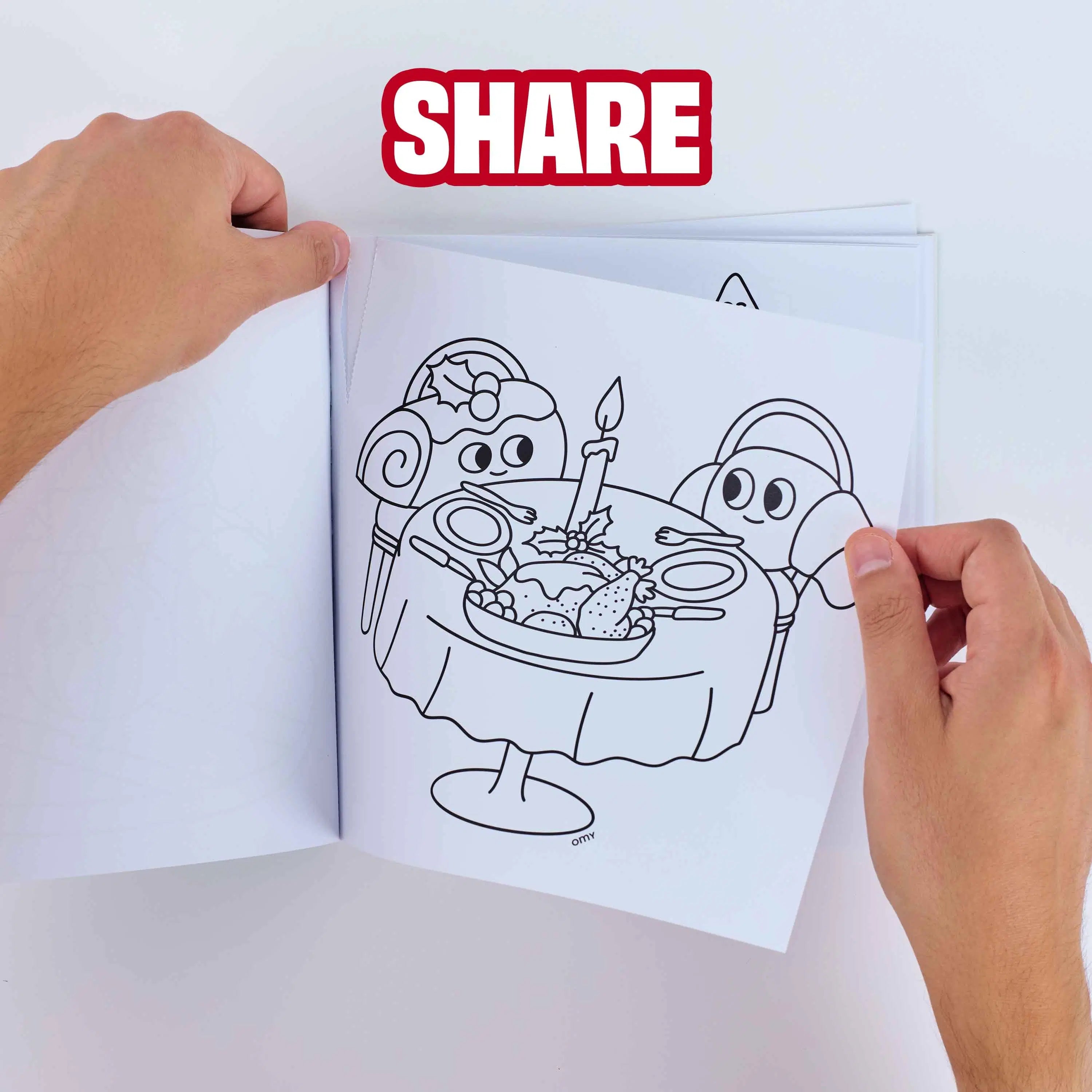 Carnet de coloriage Cozy Winter – 28 pages détachables