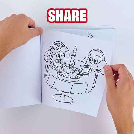 Carnet de coloriage Cozy Winter – 28 pages détachables