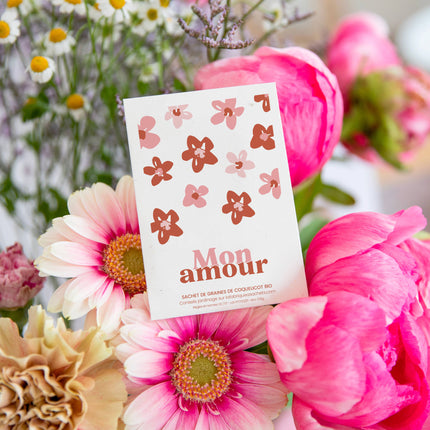 Mon Amour - Sachet de graines de Coquelicot