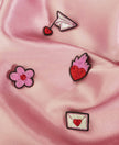 Broche Mini Enveloppe Mot D'Amour Fait Main Cannetille