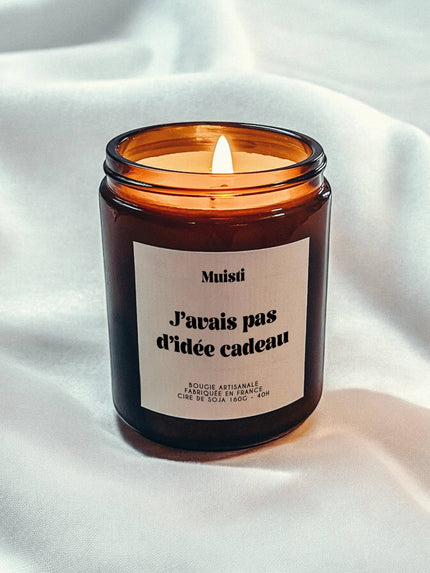 Bougie Parfumée | J'avais pas d'idée cadeau