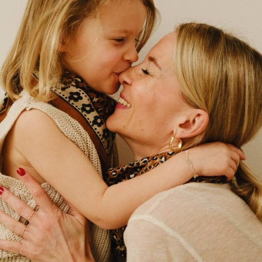 Petit Foulard | Léopard Marron