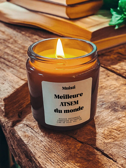 Bougie Parfumée | Meilleure ATSEM du monde