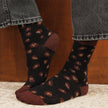 Chaussettes | Léopard noir