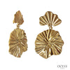Boucles d'oreilles clip pendantes acier inoxydable Adi