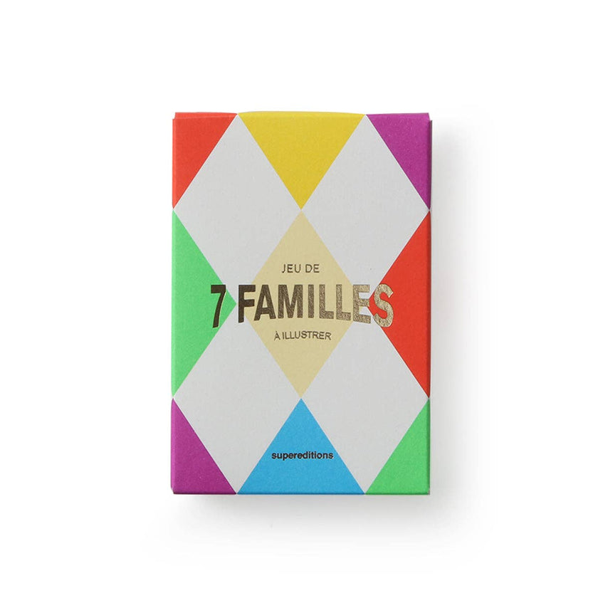 7 familles - jeu de cartes à illustrer