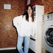 Bombers polette ecru