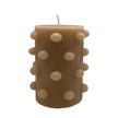 Bougie perlee beige