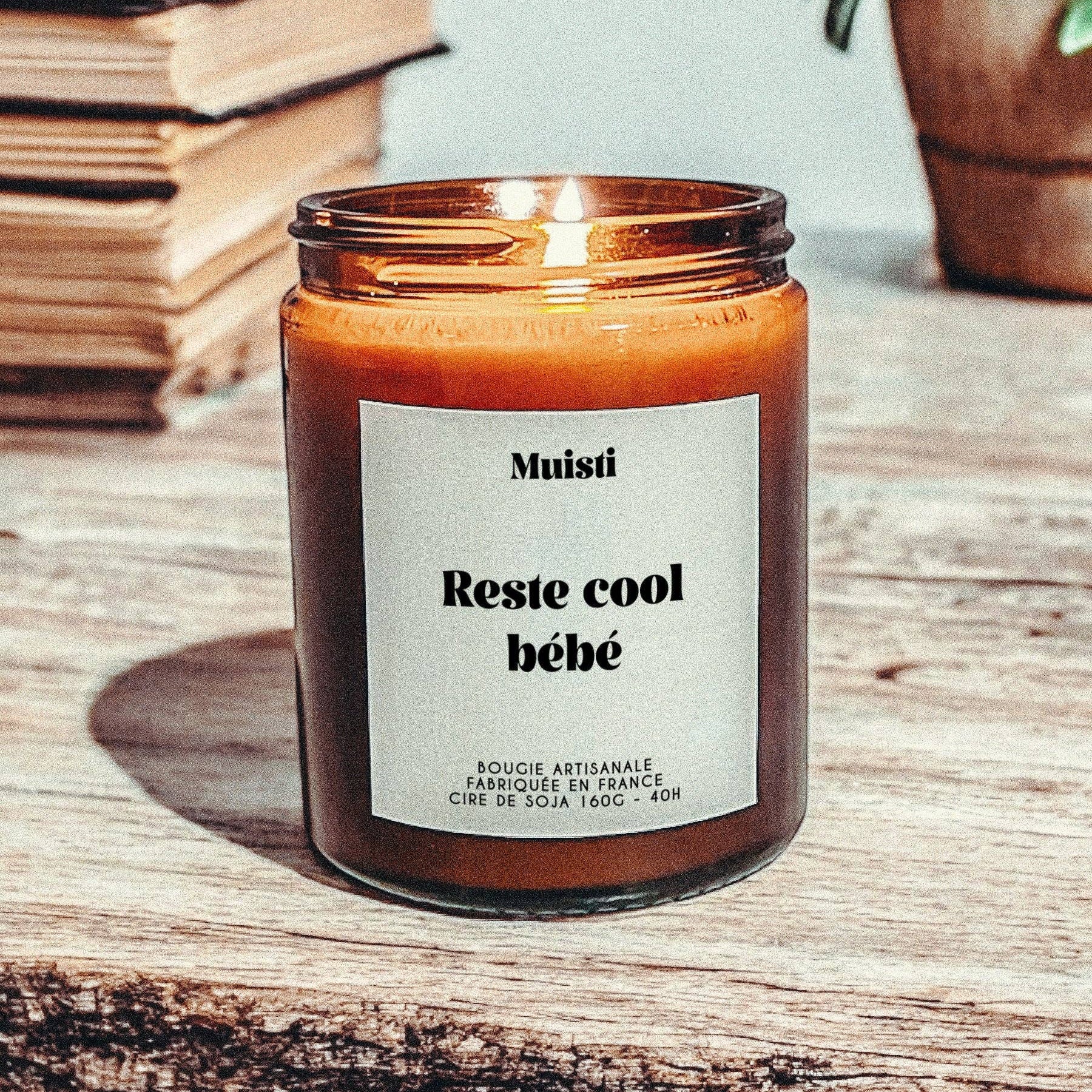 Bougie reste cool bebe