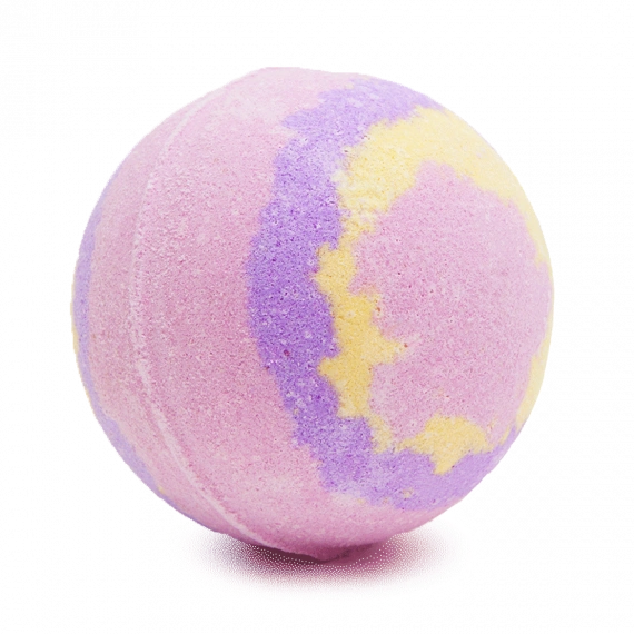 Boule de bain galaxy rose jaune violet