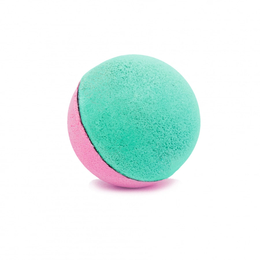 Boule de bain lagon rose et vert