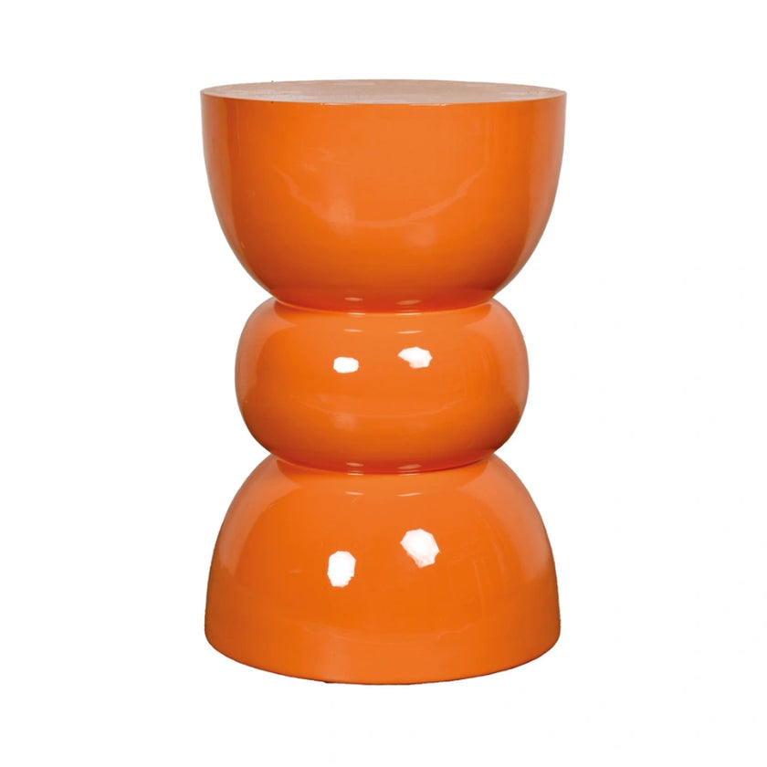 Bout de canapé orange