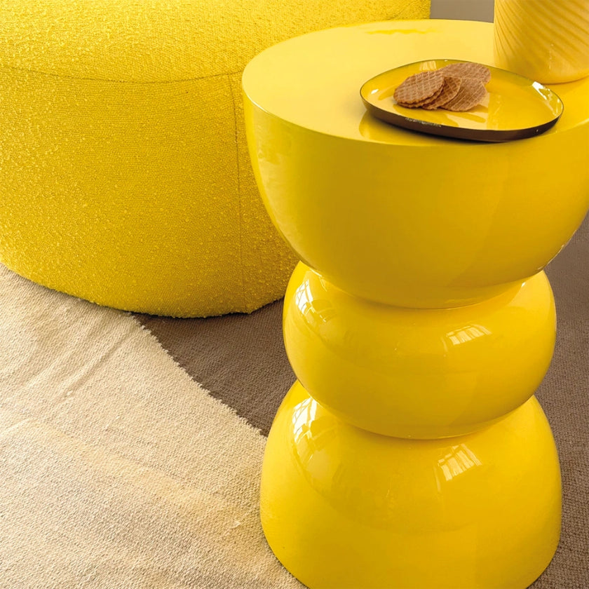 Bout de canape titou jaune