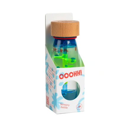 Bouteille sensorielle move Spiral Blue