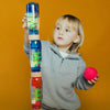 Bouteille sensorielle move Spiral Blue