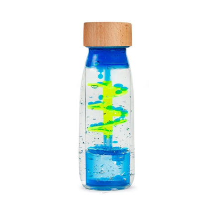 Bouteille sensorielle move Spiral Blue