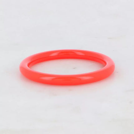 Bracelet jonc fermée résine colorée
