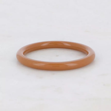 Bracelet jonc fermée résine colorée