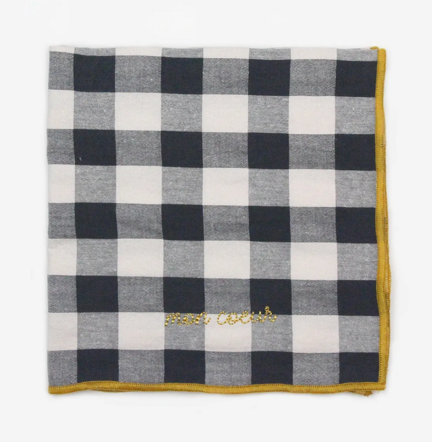 Serviettes de table | Vichy et Broderies