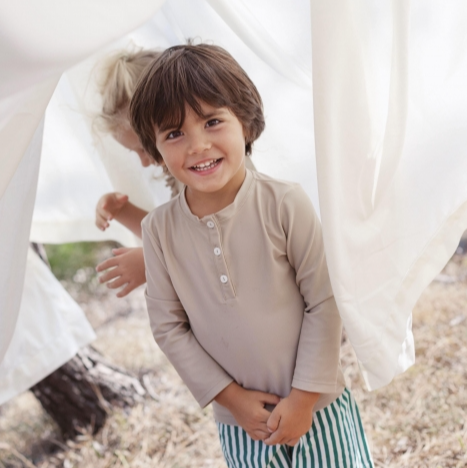 Maillot de bain | Haut Pio écru