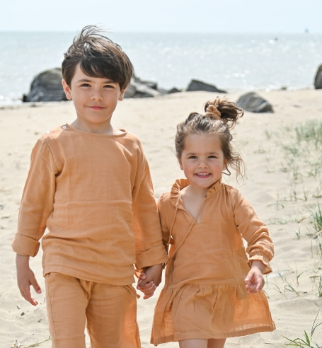 Robe de plage | Laurette Ocre