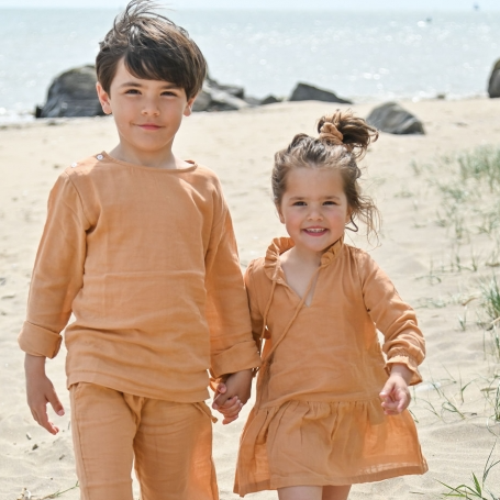 Robe de plage | Laurette Ocre