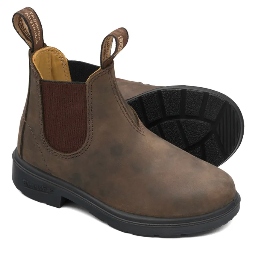 CHELSEA BOOTS ENFANT  - RUSTIC BROWN #565