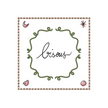 Serviettes papier | Bisou kaki