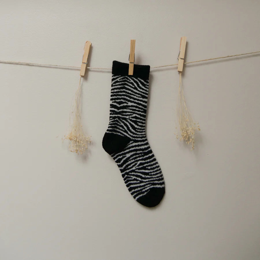 Chaussettes zèbre