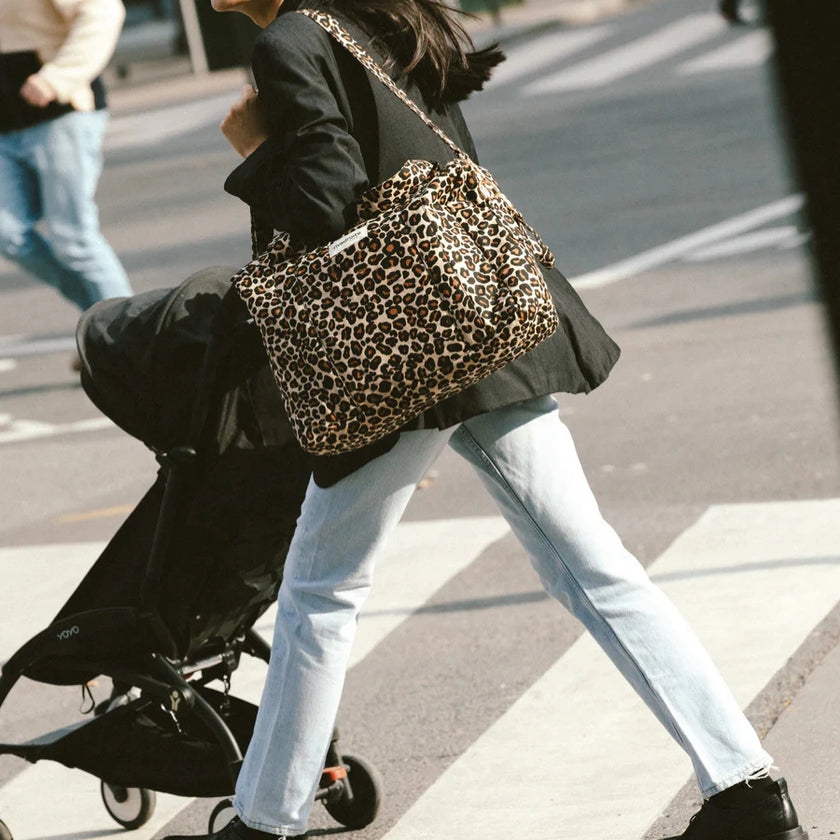 Darcy sac a langer leopard beige