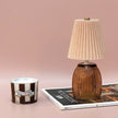 Lampe LED LÉONORE Brun – Sans Fil