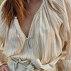Blouse Enara | Rayures Lurex