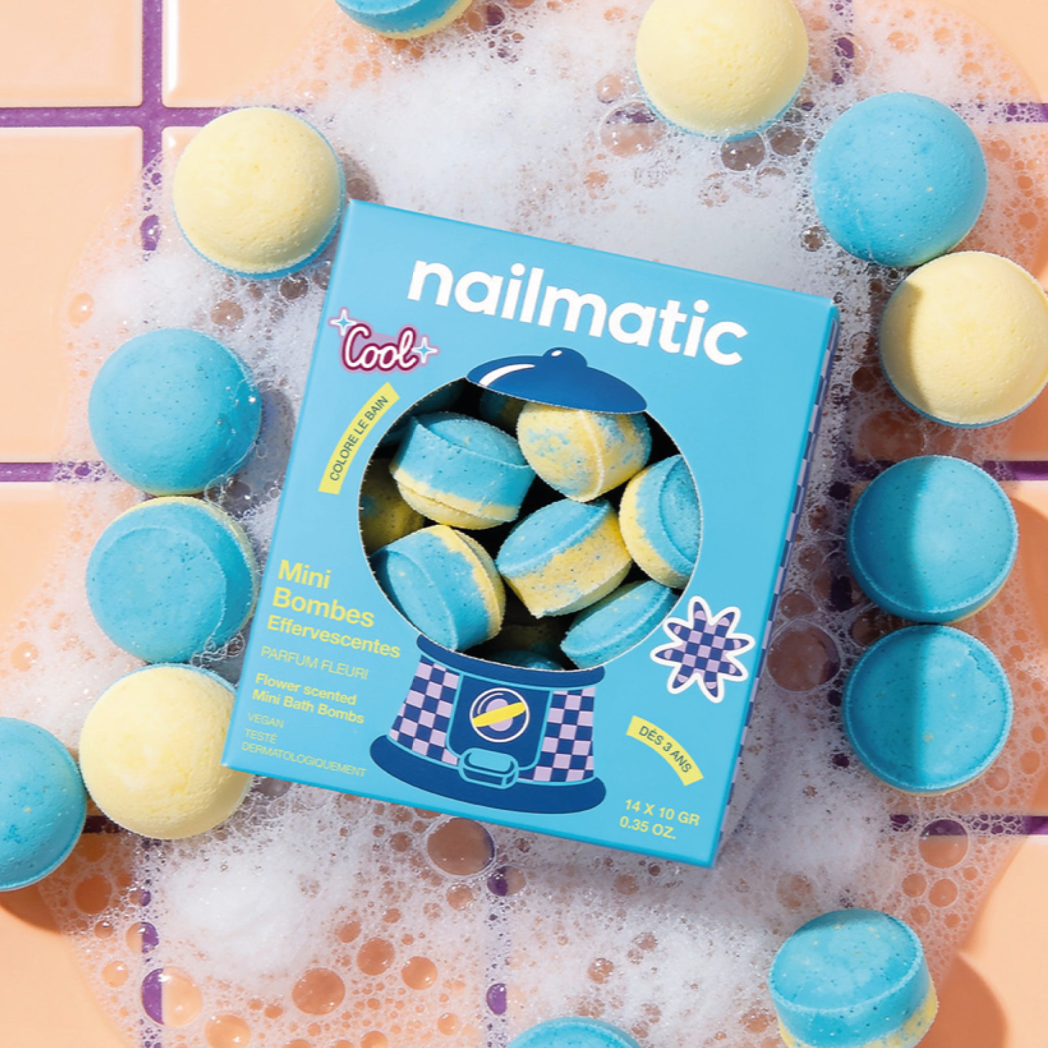 Mini Billes de Bain Effervescentes Flower Power