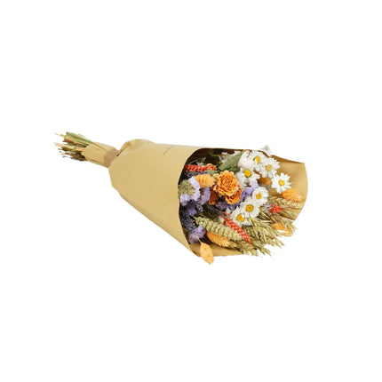 Fleurs séchées field bouquet lavender peach