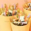 Fleurs séchées field bouquet lavender peach